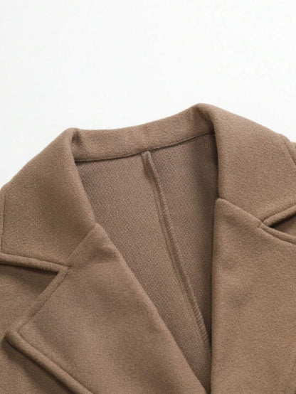 Mensa Hudson Men's Double-Breasted Overcoat