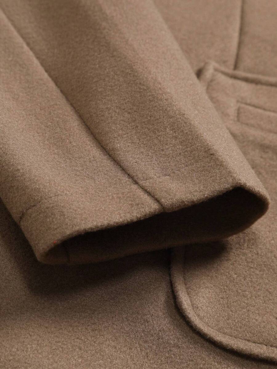 Mensa Hudson Men's Double-Breasted Overcoat