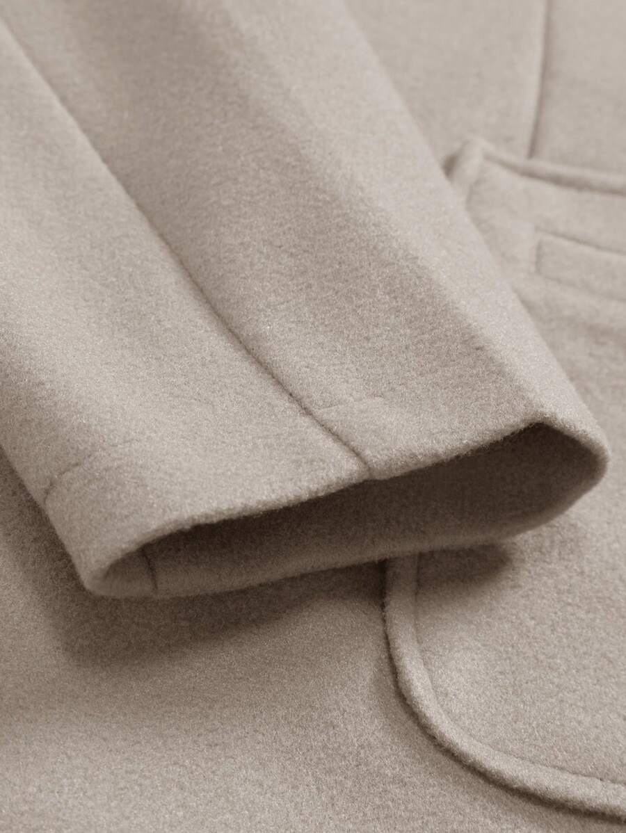 Mensa Hudson Men's Double-Breasted Overcoat