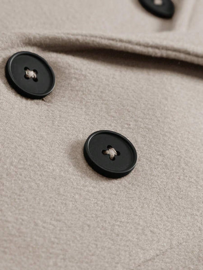 Mensa Hudson Men's Double-Breasted Overcoat