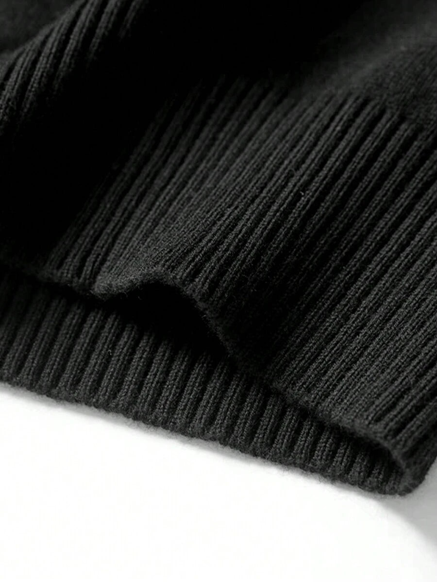 Mensa Hudson Men's Quarter-Zip Stand Collar Sweater