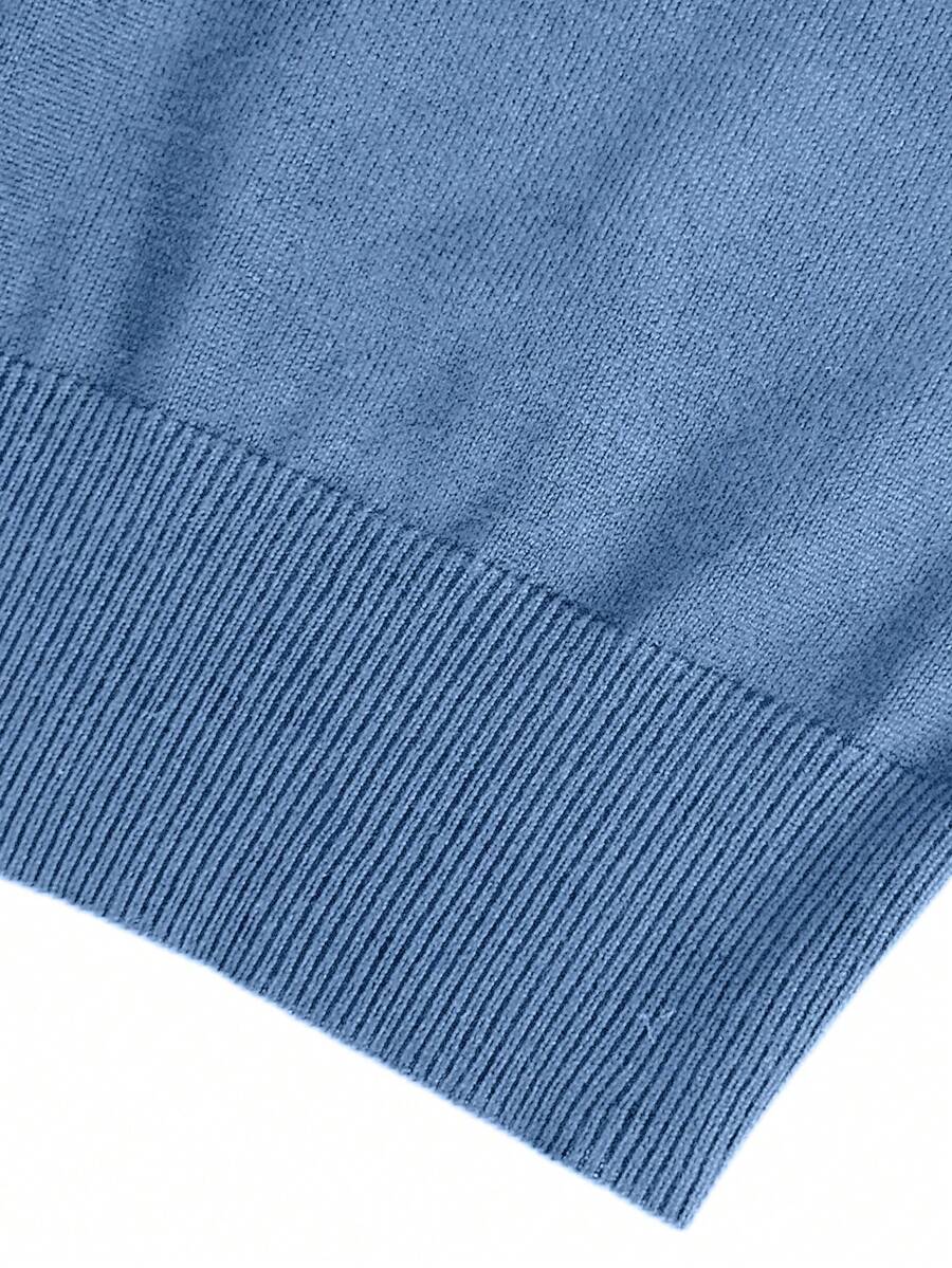 Mensa Hudson Men's Rib Knit Crew Neck Sweater