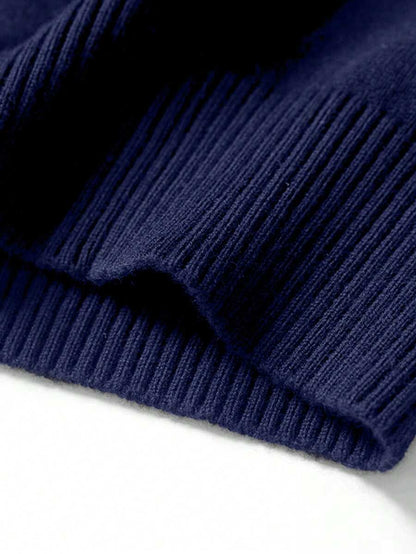 Mensa Hudson Men's Quarter-Zip Stand Collar Sweater