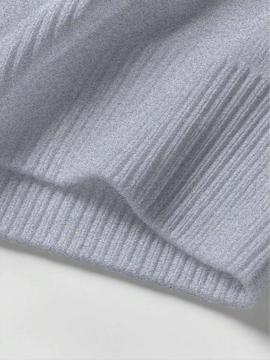 Mensa Hudson Men's Quarter-Zip Stand Collar Sweater