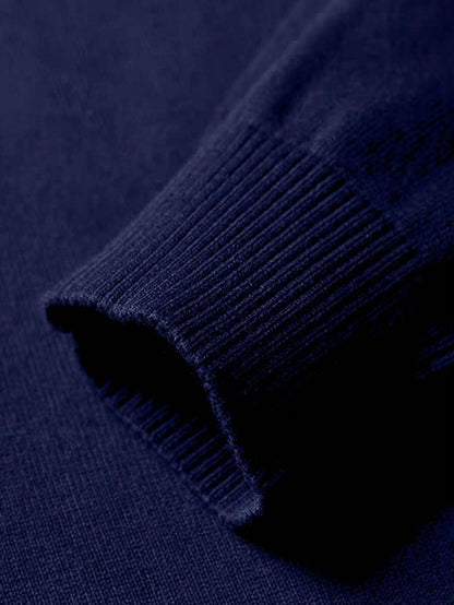 Mensa Hudson Men's Quarter-Zip Stand Collar Sweater