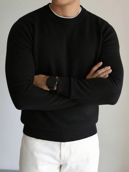 Mensa Hudson Men's Slim Fit Lightweight Knit Sweater