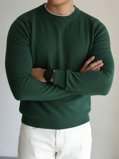Mensa Hudson Men's Slim Fit Lightweight Knit Sweater