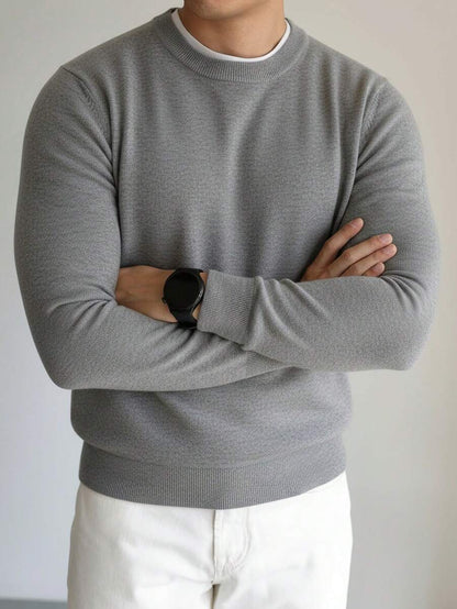Mensa Hudson Men's Slim Fit Lightweight Knit Sweater