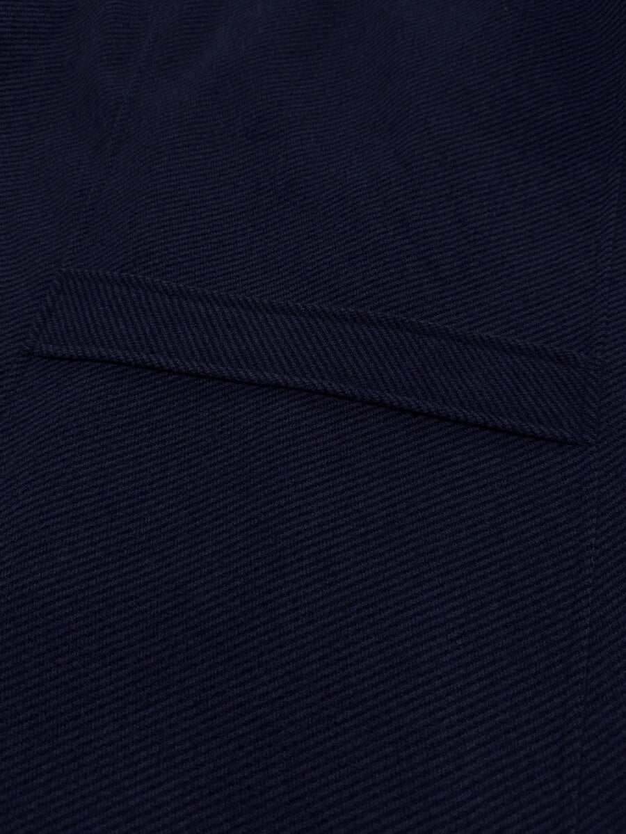 Mensa Hudson Men's Single-Breasted Stand Collar Topcoat
