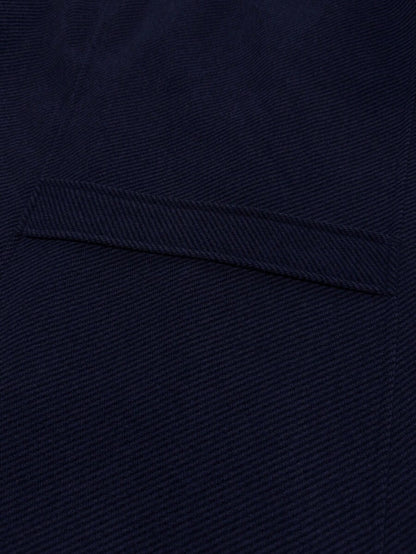 Mensa Hudson Men's Single-Breasted Stand Collar Topcoat