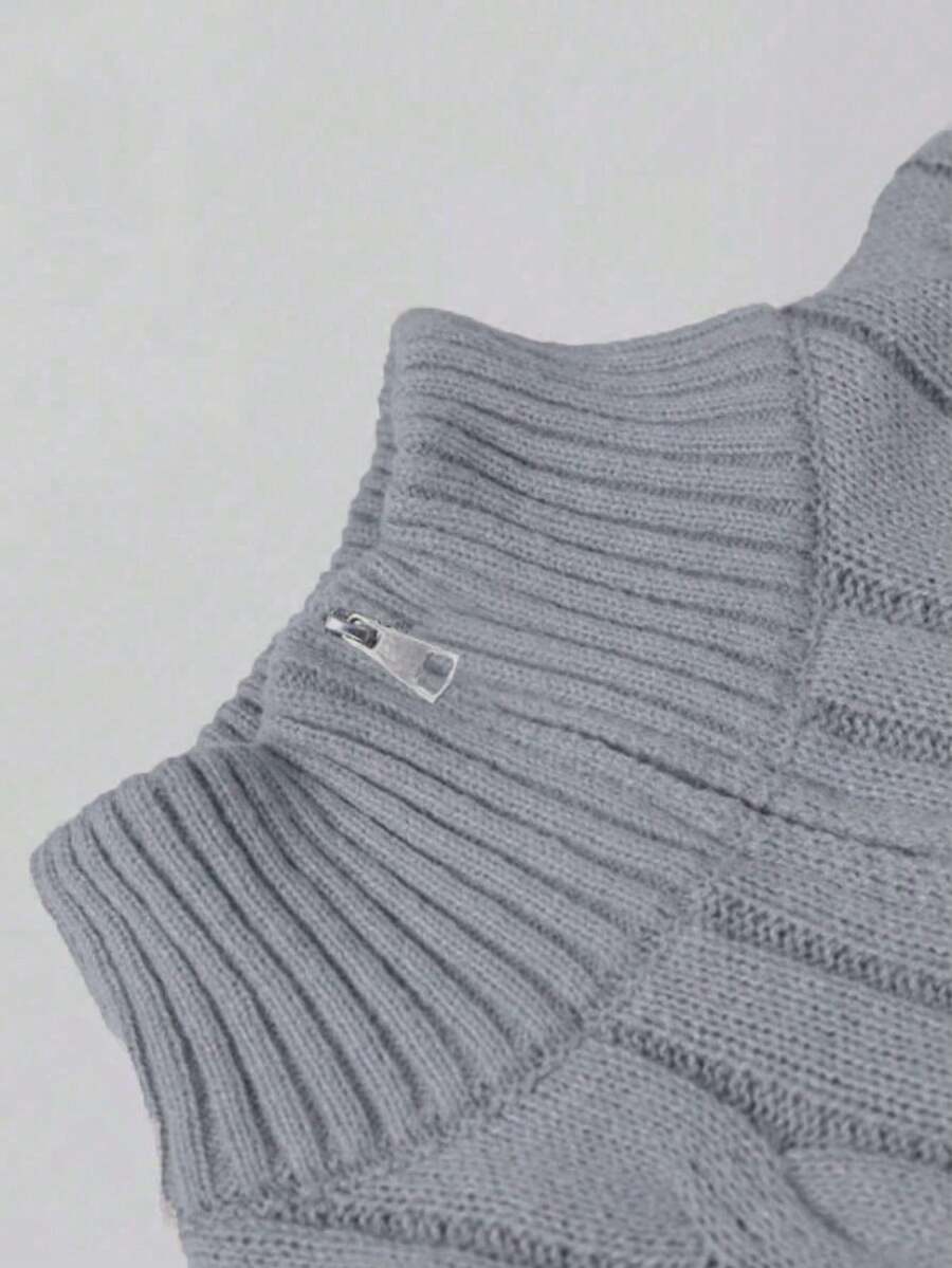 Mensa Hudson Men's Half-Zip Knit Polo Sweater