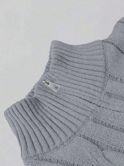 Mensa Hudson Men's Half-Zip Knit Polo Sweater