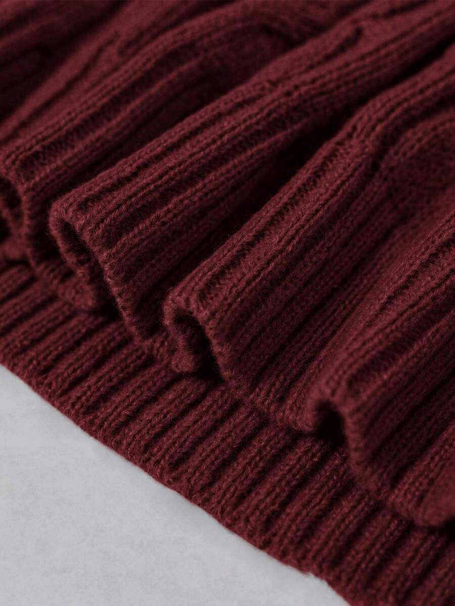 Mensa Hudson Men's Half-Zip Knit Polo Sweater